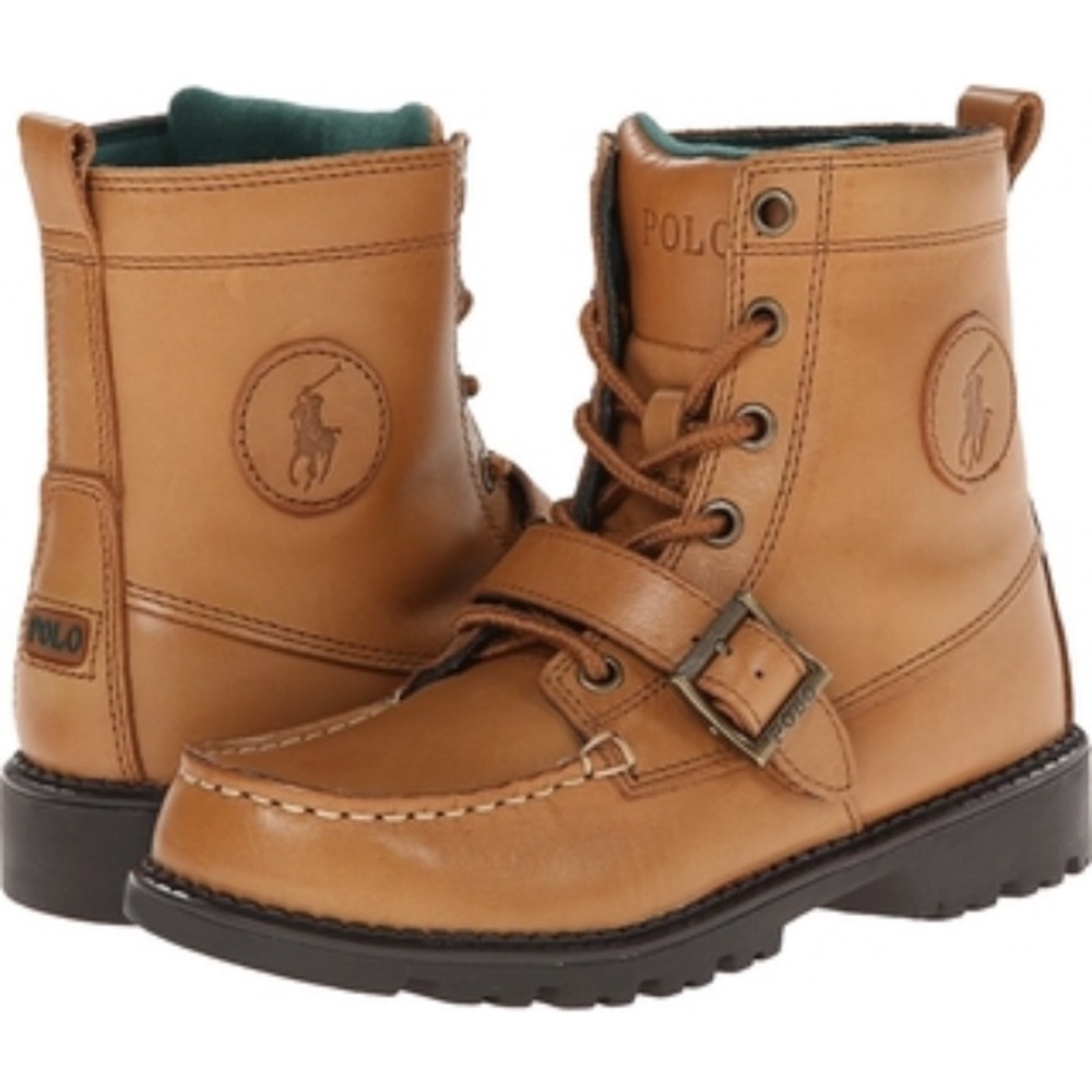 Polo Ralph Lauren Leather Ranger Boots [Size 7.5]